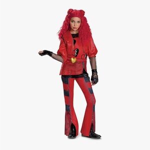 Red and Black Themed Costume Set